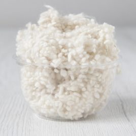 Wool Nepps – White
