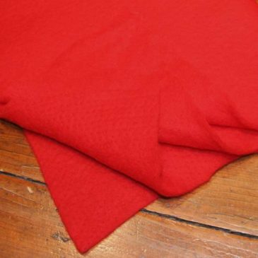 Regular Merino Prefelt – Red/Passion – 1/2 meter