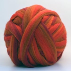Super Streaker Merino - Red Hibiscus