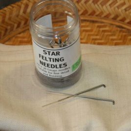 Felting Needles, Star – 10 pack