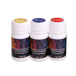Ashford Rainbow Wool Dye Kit – 3-pack 10g