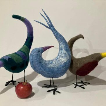Felted Birds – Sunday April 23, 2023